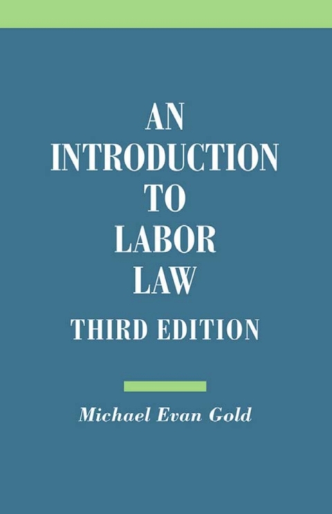 Cover image for book An Introduction to Labor Law