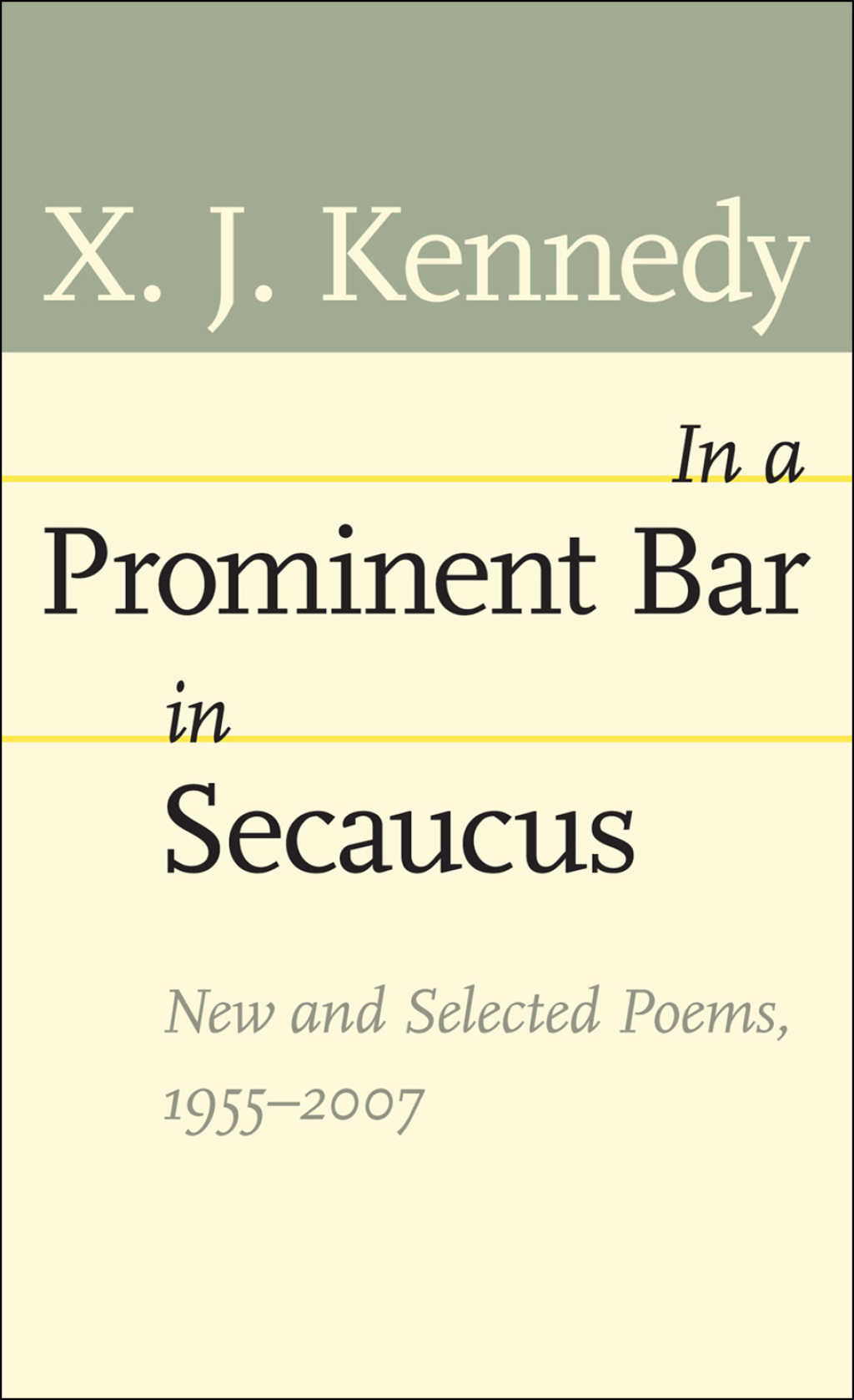 In a Prominent Bar in Secaucus (eBook) - X. J. Kennedy,