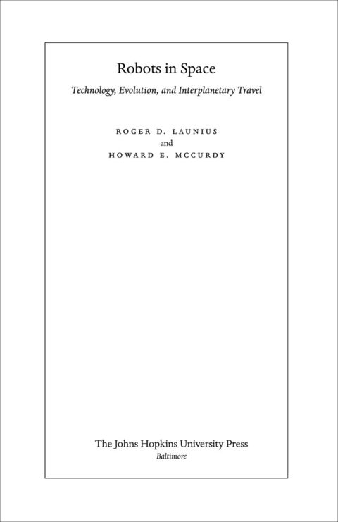 Cover image for book Robots in Space