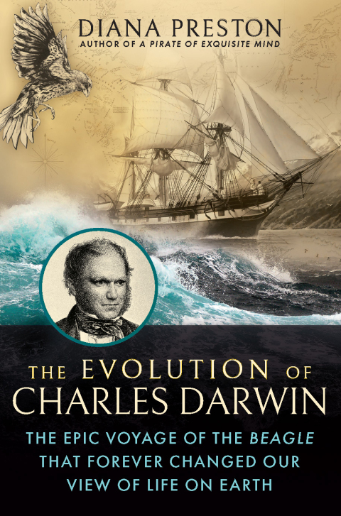 Cover image for book The Evolution of Charles Darwin