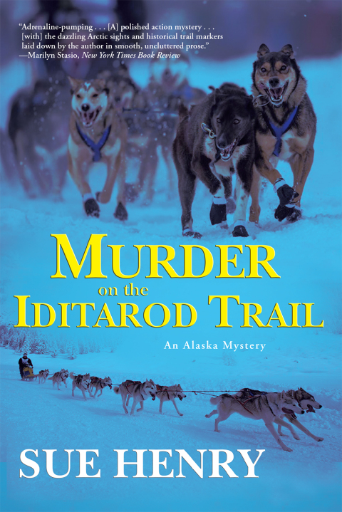 Cover image for book Murder on the Iditarod Trail
