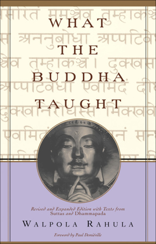 What the Buddha Taught