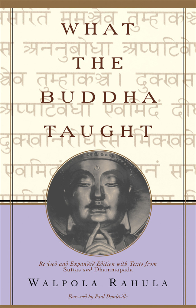 What the Buddha Taught