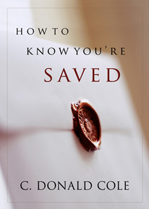 Cover image for book How to Know You're Saved