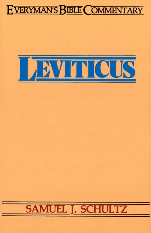 Cover image for book Leviticus- Everyman's Bible Commentary