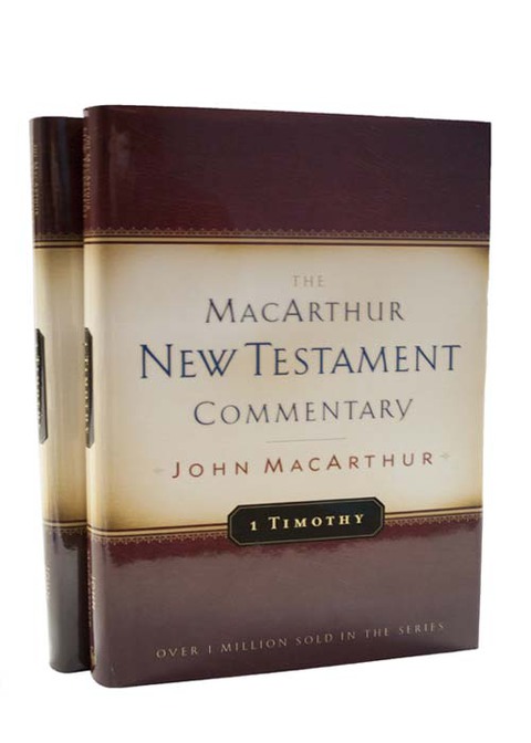 Cover image for book 1 & 2 Timothy MacArthur New Testament Commentary Set