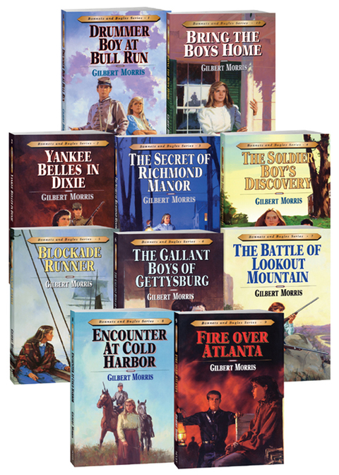 Cover image for book Bonnets and Bugles Series