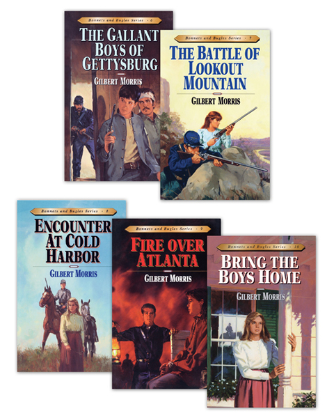 Cover image for book Bonnets and Bugles Series Books 6-10