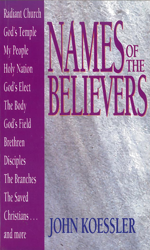 Cover image for book Names of the Believers