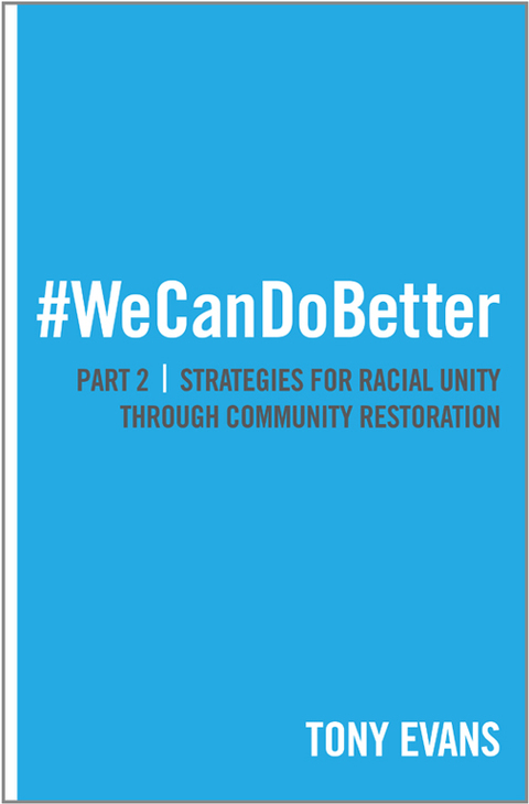 Cover image for book We Can Do Better: Strategies for Racial Unity through Community Restoration  (Part 2)