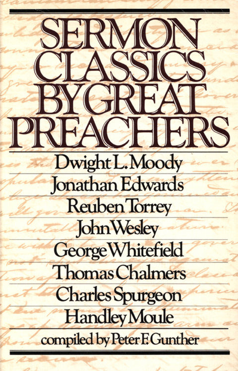Cover image for book Sermon Classics by Great Preachers