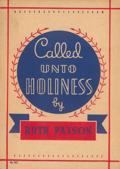 Cover image for book Called Unto Holiness