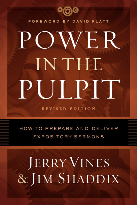 Cover image for book Power in the Pulpit: How to Prepare and Deliver Expository Sermons