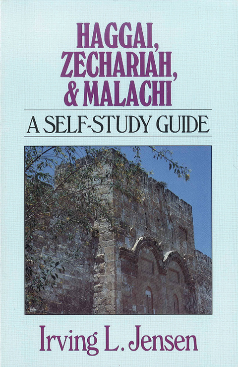 Cover image for book Haggai, Zechariah & Malachi- Jensen Bible Self Study Guide