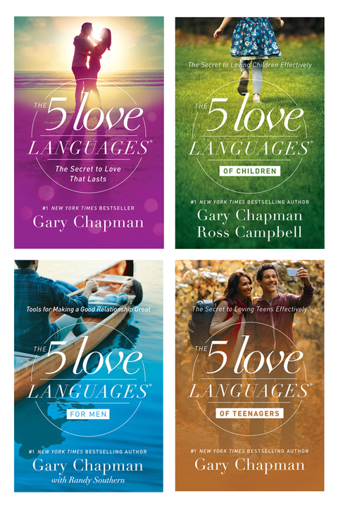 Cover image for book The 5 Love Languages/5 Love Languages for Men/5 Love Languages of Teenagers/5 
Love Languages of Children