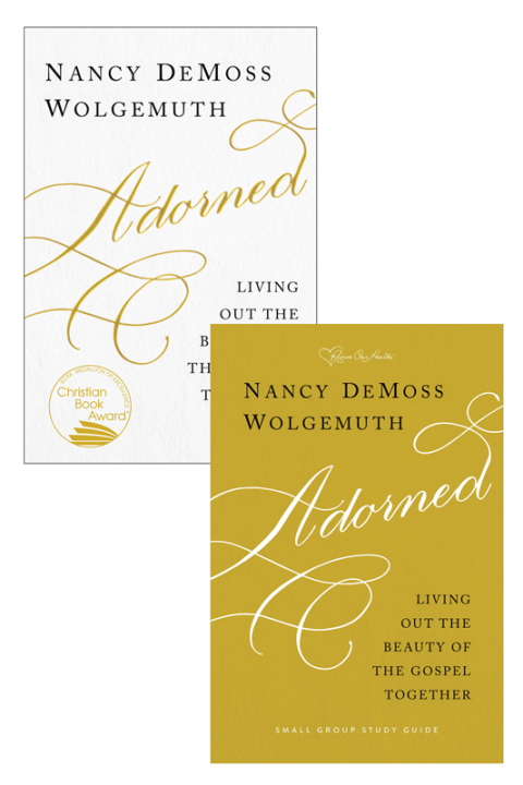 Cover image for book Adorned Book and Study Guide Set