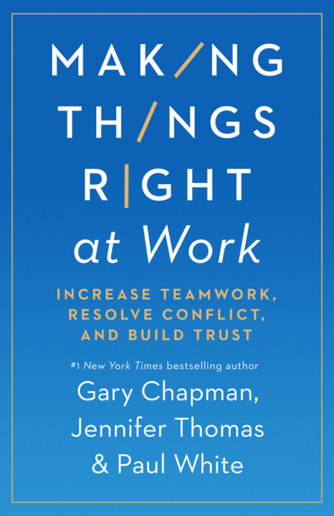 Cover image for book Making Things Right at Work