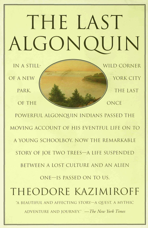 Cover image for book The Last Algonquin