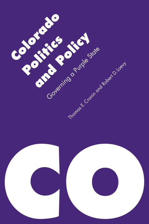 Cover image for book Colorado Politics and Policy