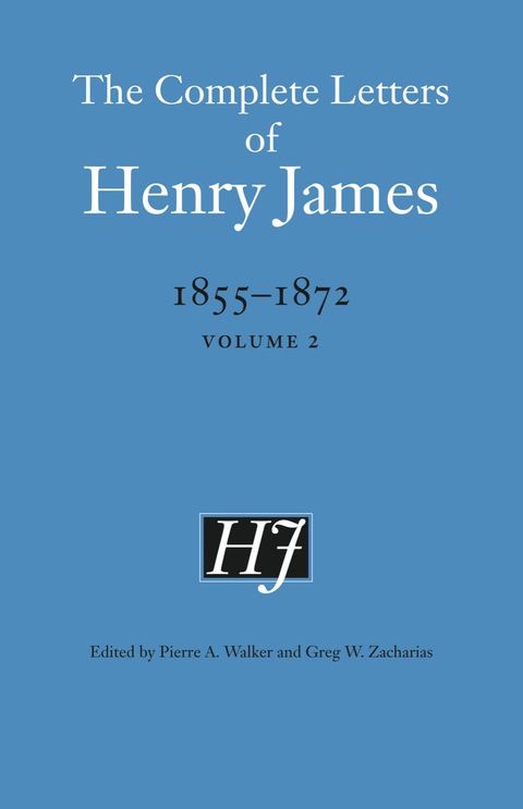 Cover image for book The Complete Letters of Henry James, 1855-1872