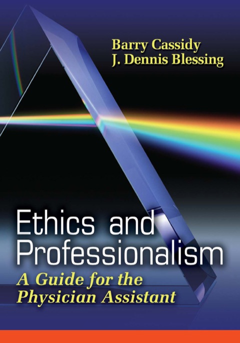 Cover image for book Ethics and Professionalism A Guide for the Physician Assistant