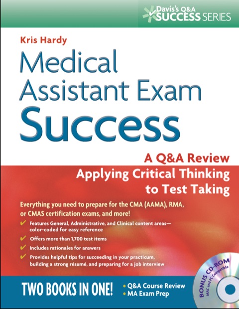 Cover image for book Medical Assistant Exam Success: A Q&A Review Applying Critical Thinking to Test Taking