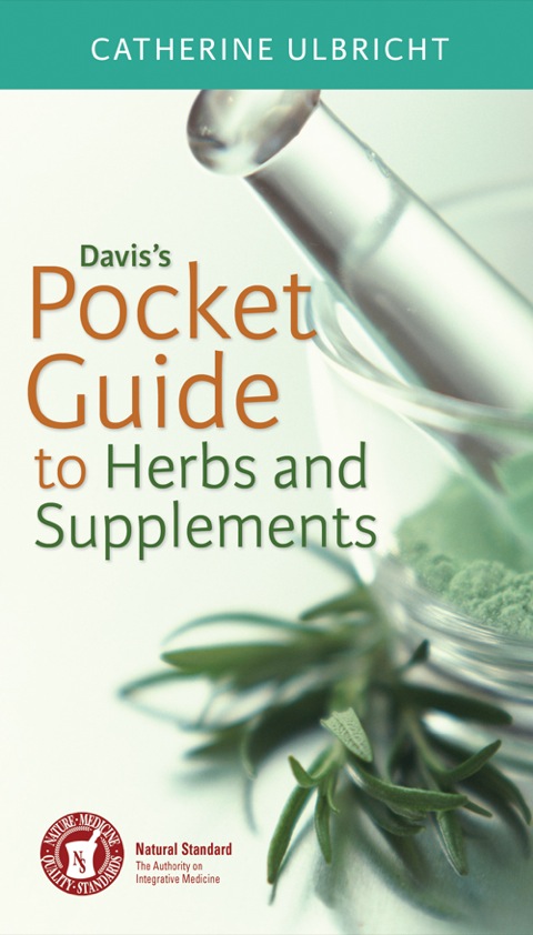 Cover image for book Davis's Pocket Guide to Herbs and Supplements
