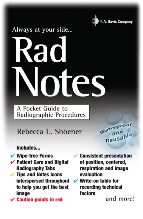 Cover image for book Rad Notes: A Pocket Guide to Radiographic Procedures