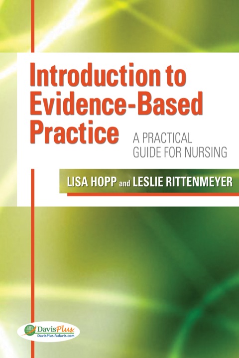 Cover image for book Introduction to Evidence Based Practice: A Practical Guide for Nursing