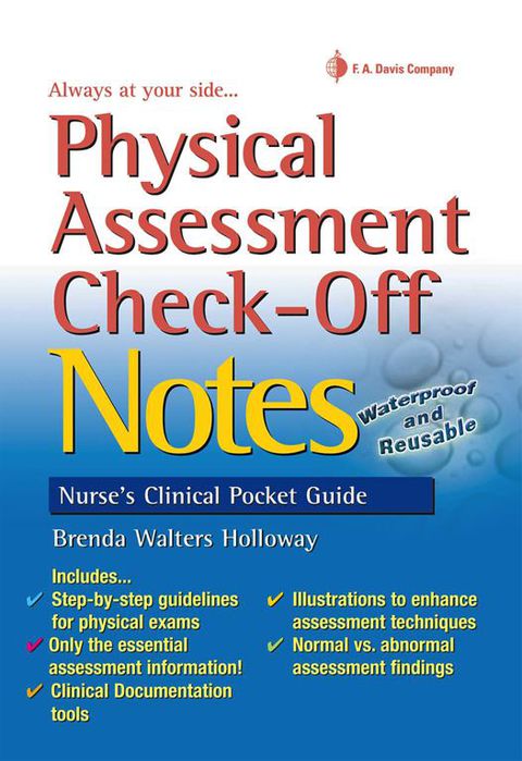 Cover image for book Physical Assessment Check-Off Notes