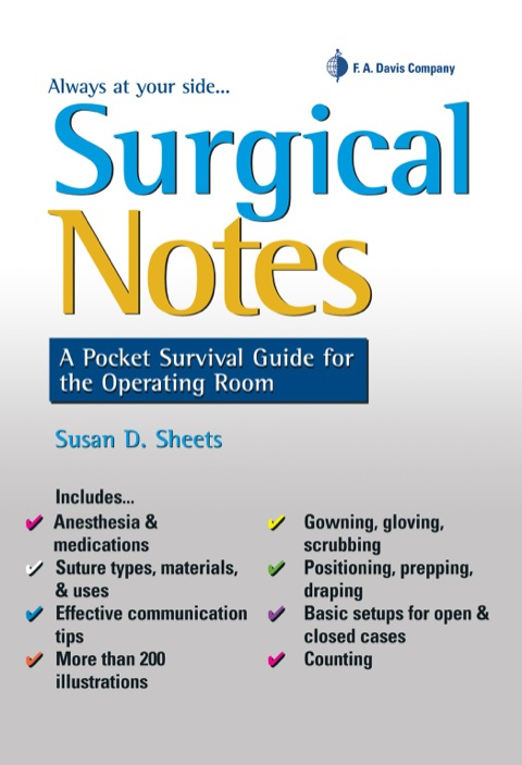 Cover image for book Surgical Notes: A Pocket Survival Guide for the Operating Room