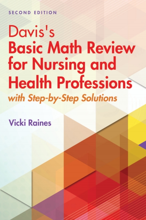 Cover image for book Davis's Basic Math Review for Nursing and Health Professions