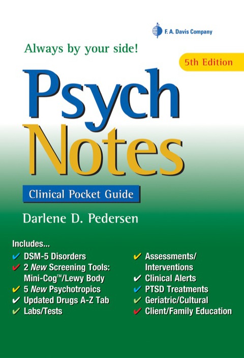 Cover image for book Psych Notes Clinical Pocket Guide