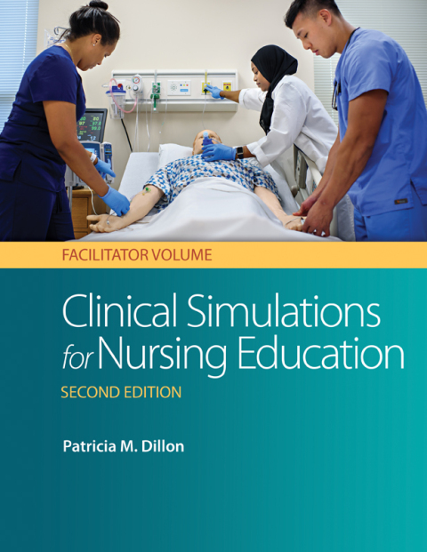 Cover image for book Clinical Simulations for Nursing Education