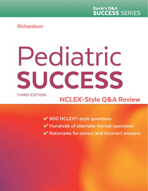 Cover image for book Pediatric Success NCLEX-Style Q&A Review