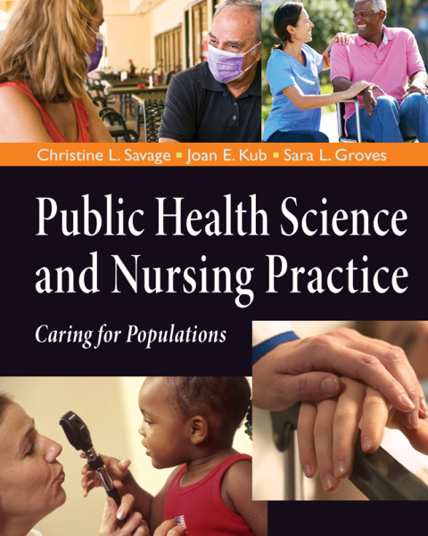 Cover image for book Public Health Science and Nursing Practice Caring for Populations