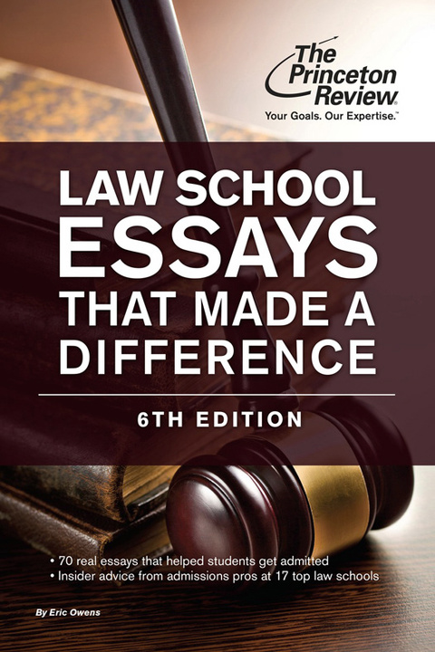 Cover image for book Law School Essays That Made a Difference