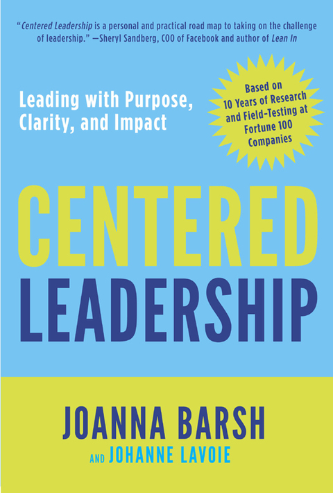 Cover image for book Centered Leadership