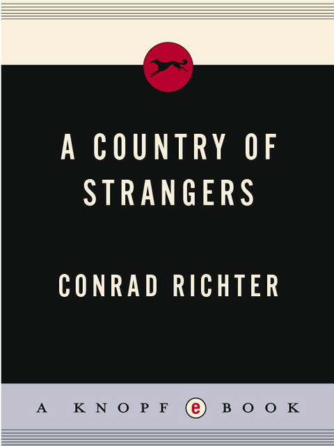 Cover image for book A COUNTRY OF STRANGERS