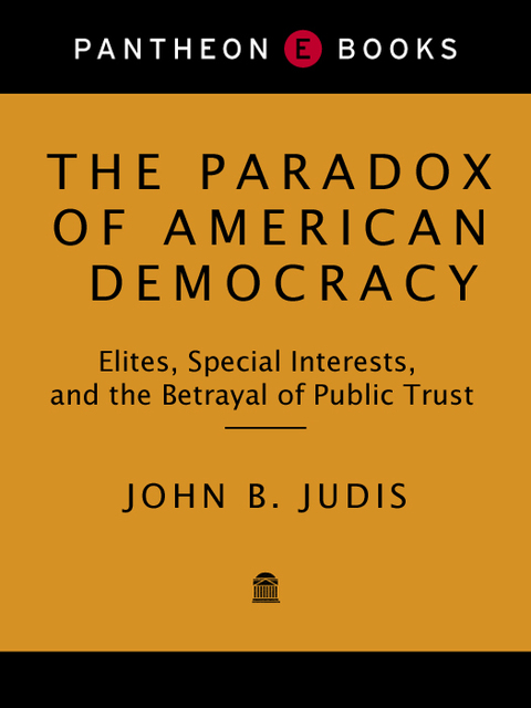 Cover image for book The Paradox of American Democracy