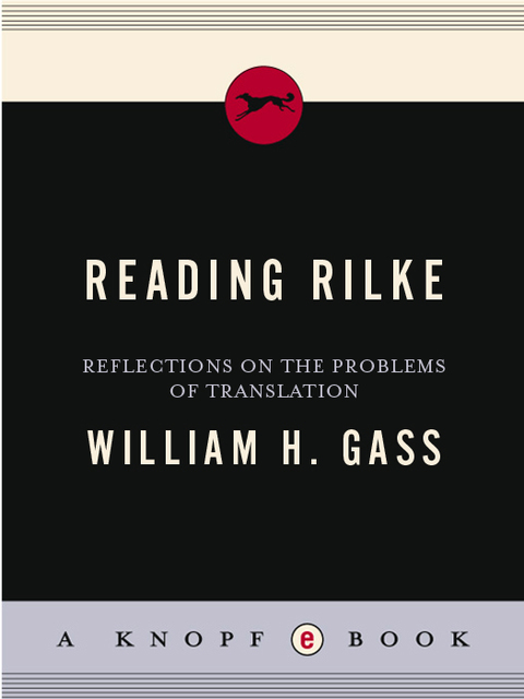 Cover image for book Reading Rilke
