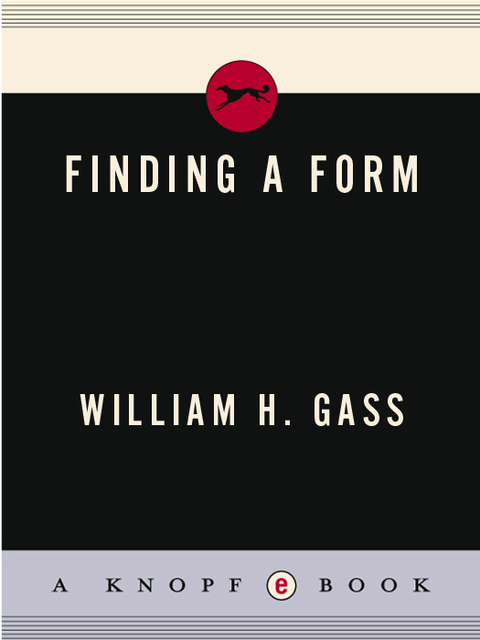 Cover image for book Finding a Form