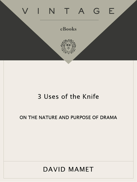 Cover image for book Three Uses of the Knife