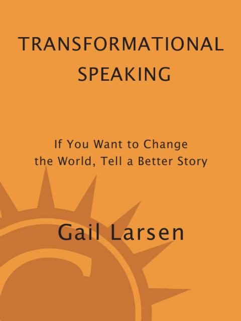 Cover image for book Transformational Speaking