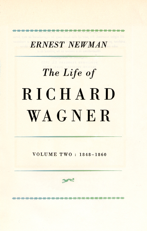 Cover image for book Life of R Wagner Vol 2