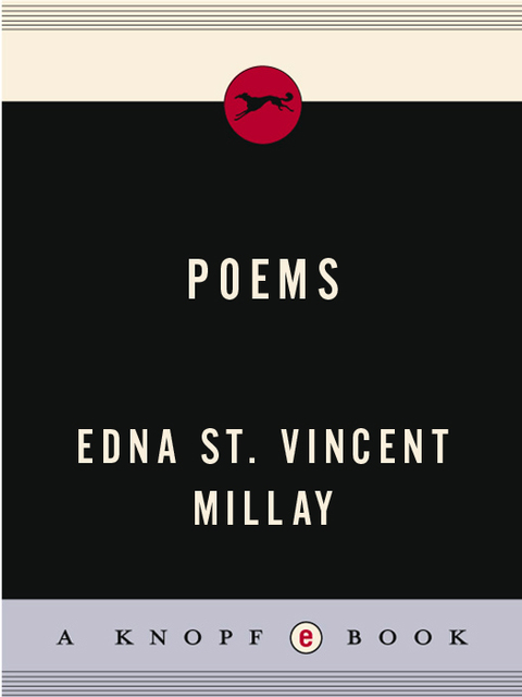 Cover image for book Millay: Poems