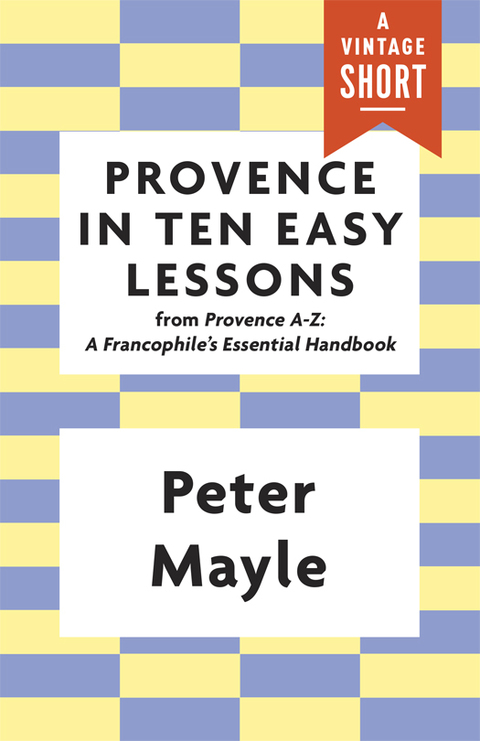 Cover image for book Provence in Ten Easy Lessons