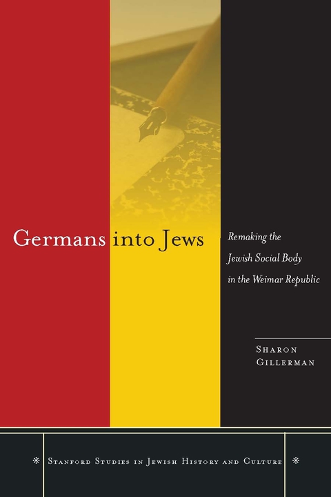 Cover image for book Germans into Jews