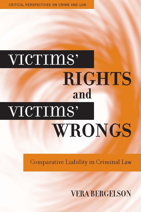 Cover image for book Victims' Rights and Victims' Wrongs