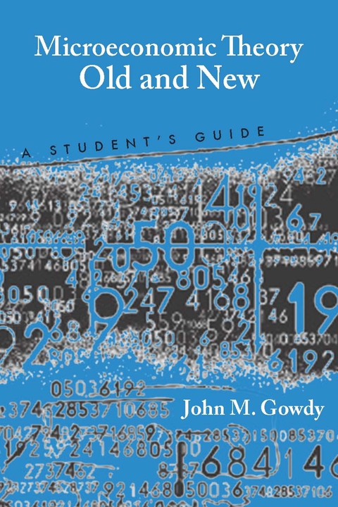 Cover image for book Microeconomic Theory Old and New